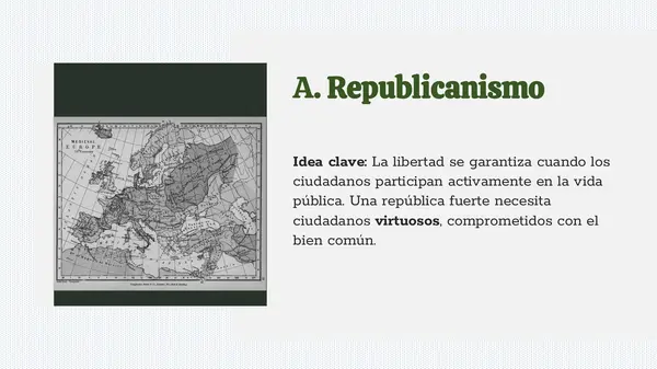 Liberalismo, Republicanismo y Comunitario