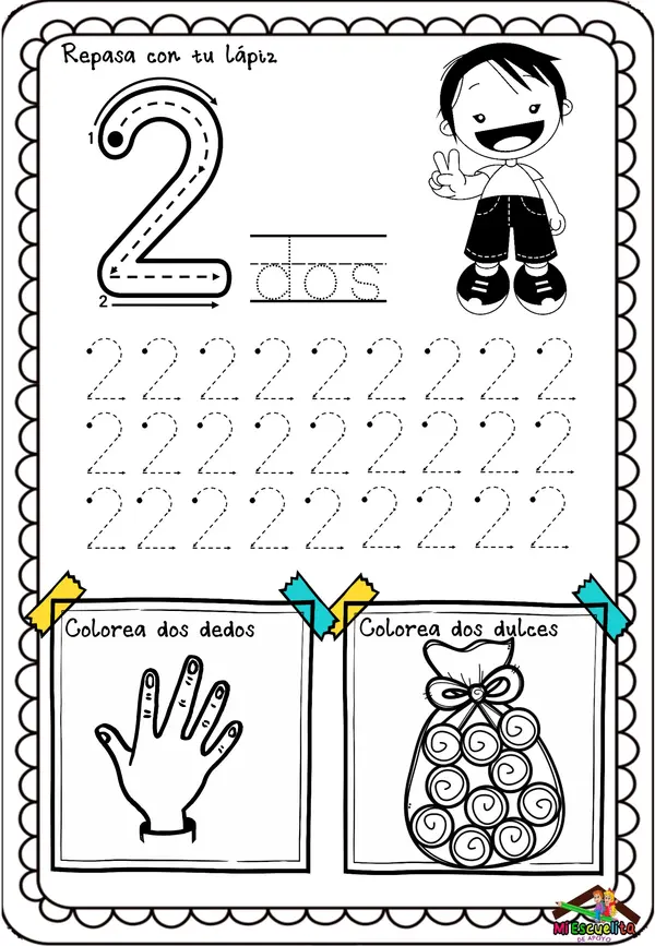 ✨ Cuadernillo didáctico: Aprendemos los números del 1 al 10 de forma divertida y significativa ✨