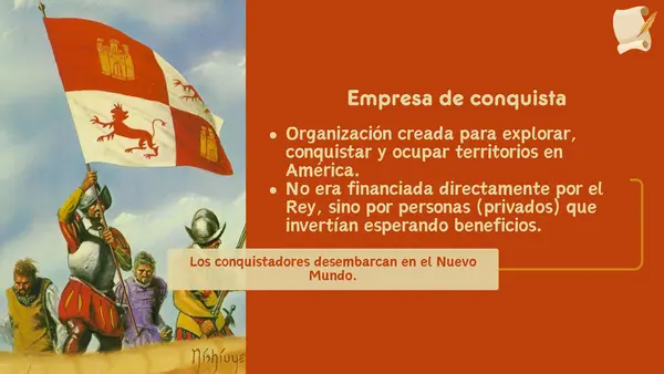 La empresa de conquista | Quinto Básico