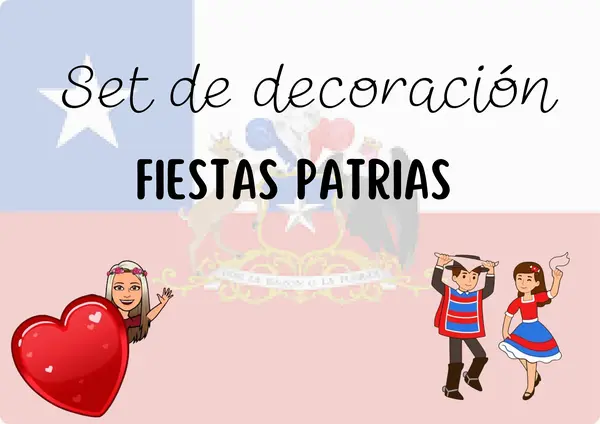 Banderines de fiestas patrias