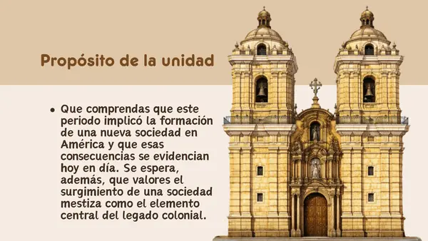 La Colonia | Introducción a la Unidad 3 | Quinto Básico