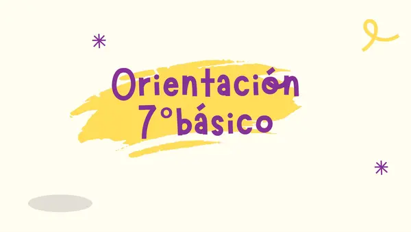 "La amistad" - Orientación 7° básico