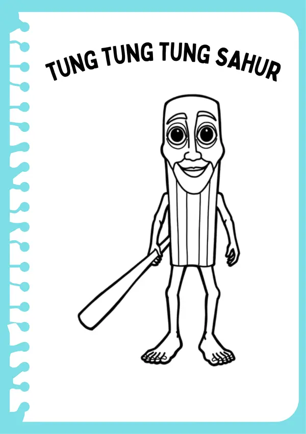 LIBRO PARA COLOREAR BRAINROT