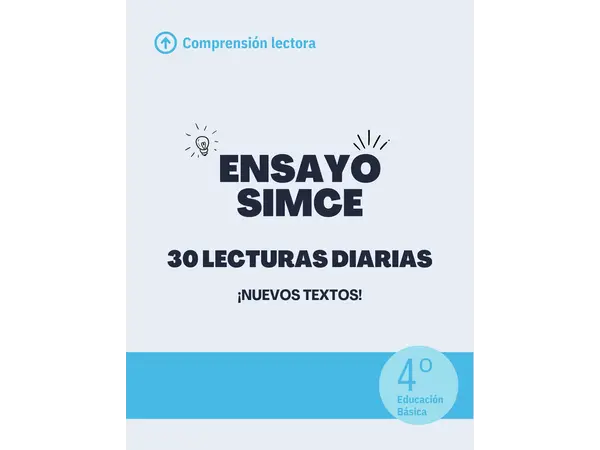 30 lecturas diarias tipo SIMCE - 4to básico