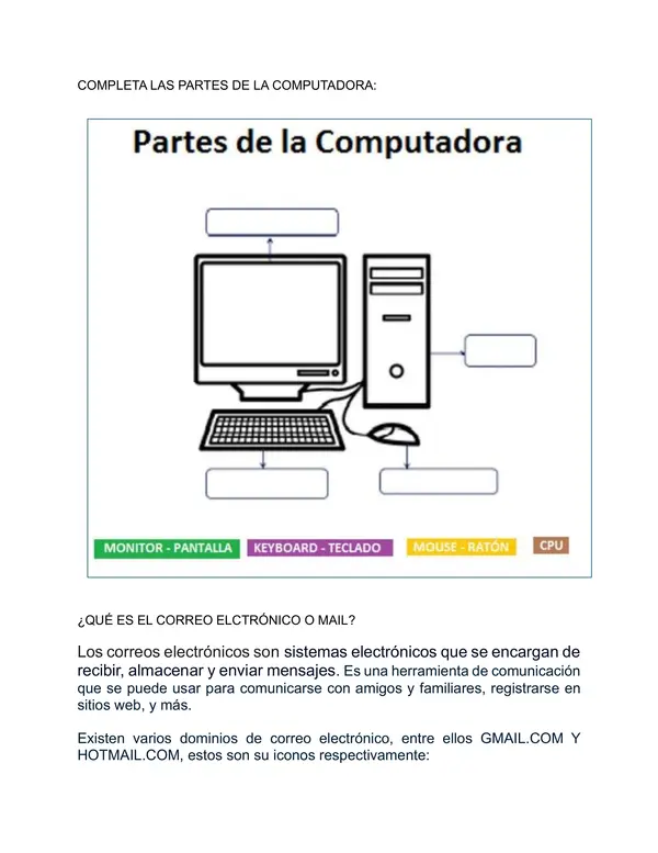Mi primer computador 