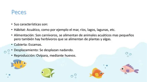 Los animales vertebrados.