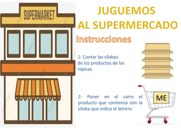 Supermercado de las sílabas 