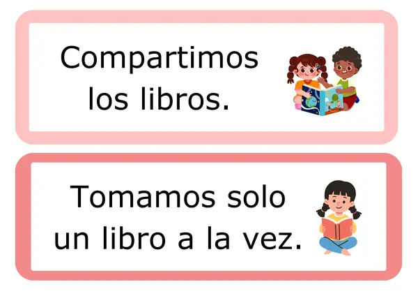 Normas biblioteca de aula