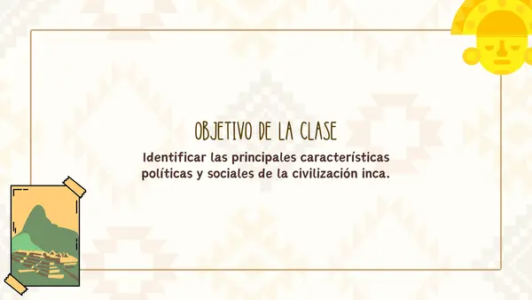 Organización política y social del Imperio Inca