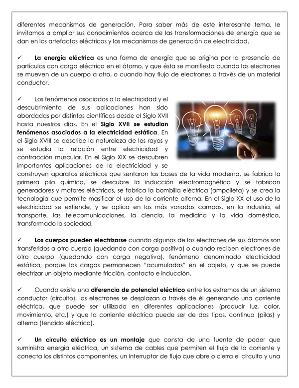 Guía - La electricidad