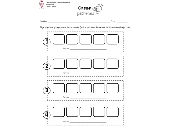 Crear patrones