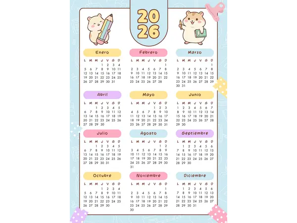 Calendario 2026