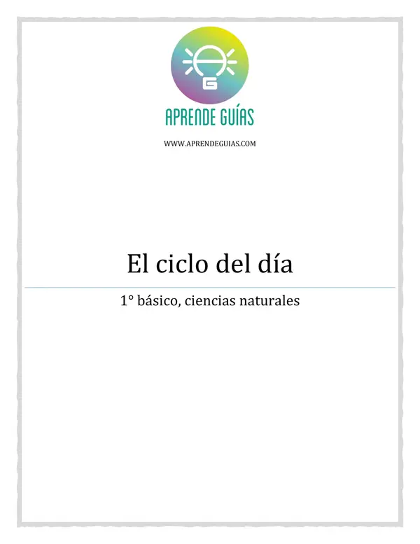 El ciclo del día