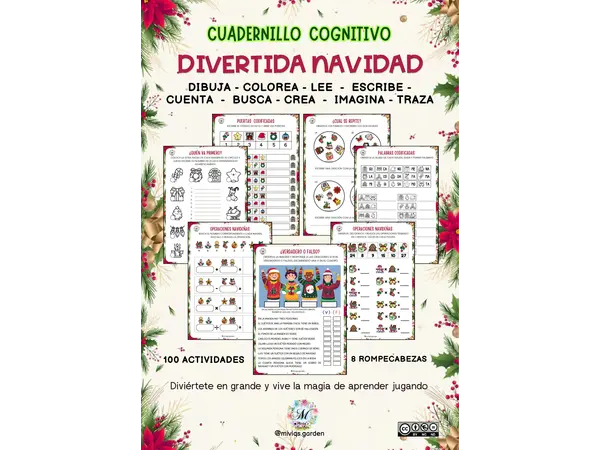 Desafios Cognitivos en Navidad (108 actividades)