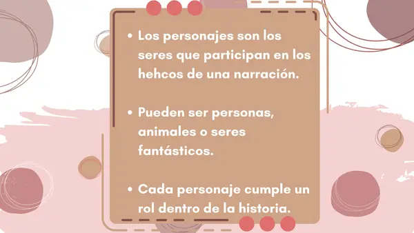 Personajes Dinámicos y Estáticos