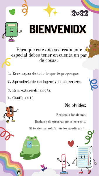 Carta editable de bienvenida a nuestra clase - Twinkl