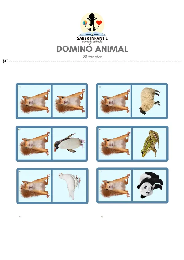 DOMINÓ ANIMAL