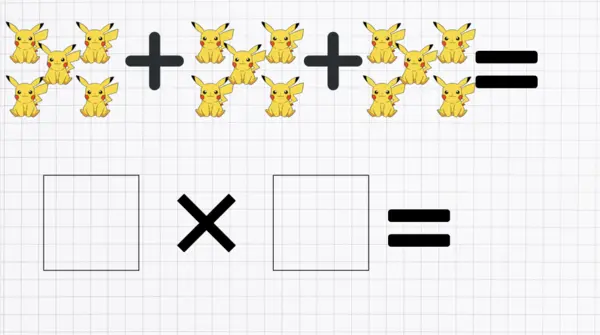 Suma iterada como multiplicación