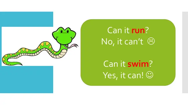 abilities-can/can't 1st grade -EEnglish