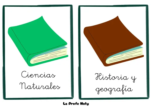 Pictograma Horario Escolar 