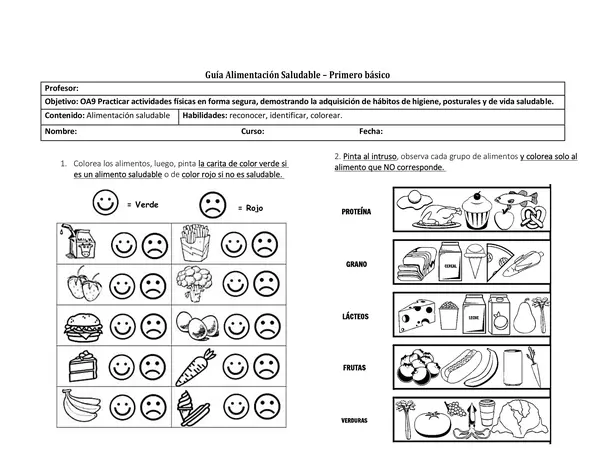 ALIMENTACIÓN SALUDABLE