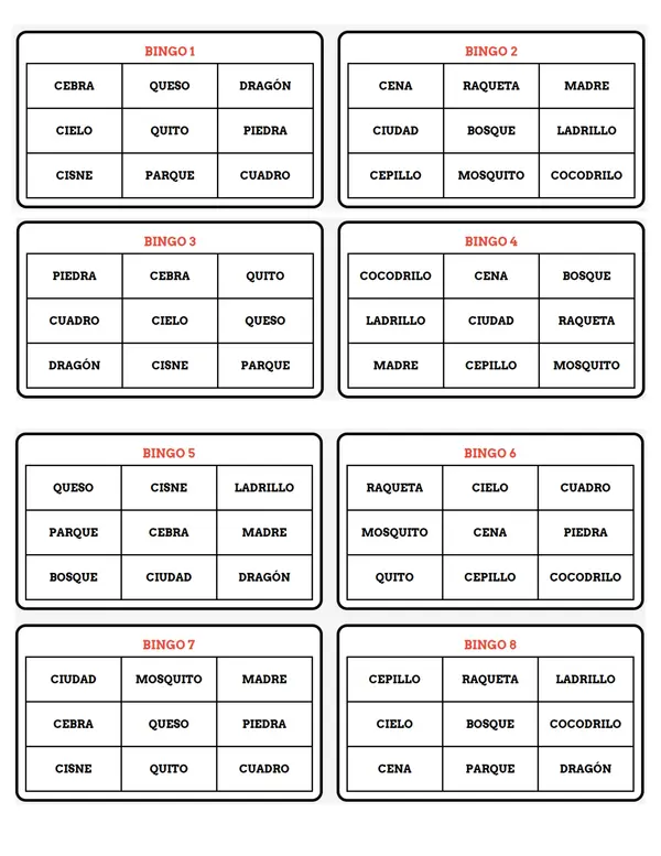 ✨ Bingo de Sílabas: ce – ci – que – qui – dr ✨