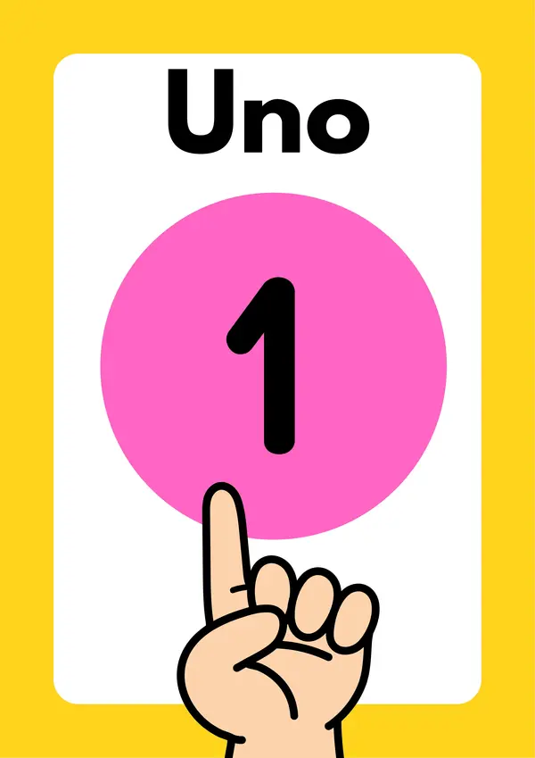 NUMEROS DEL 1 AL 10 (PARA IMPRIMIR)