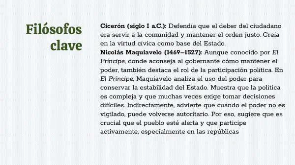 Liberalismo, Republicanismo y Comunitario