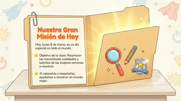 Dia Mundial de la mujer 2°Básico