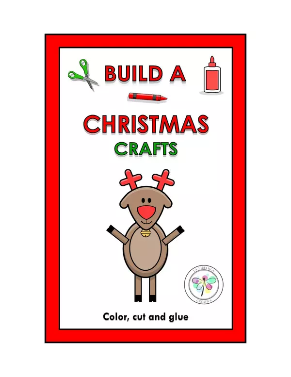 Build a Christmas Reindeer Craft Construye reno Navidad