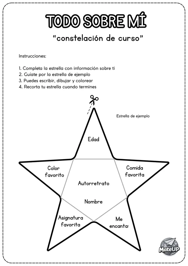 Actividad "Todo sobre mí" 