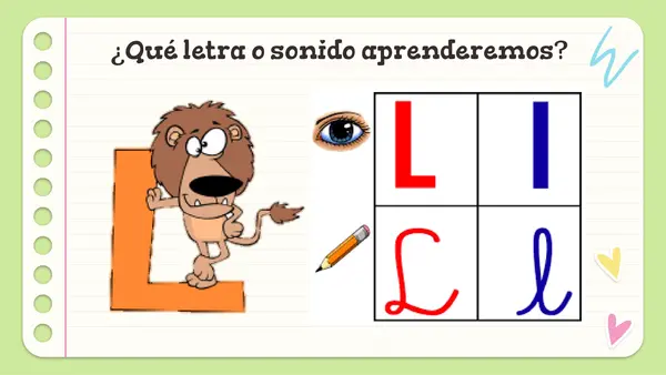 letra L nuevo
