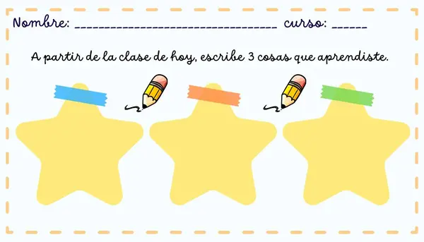12 TICKETS DE SALIDA
