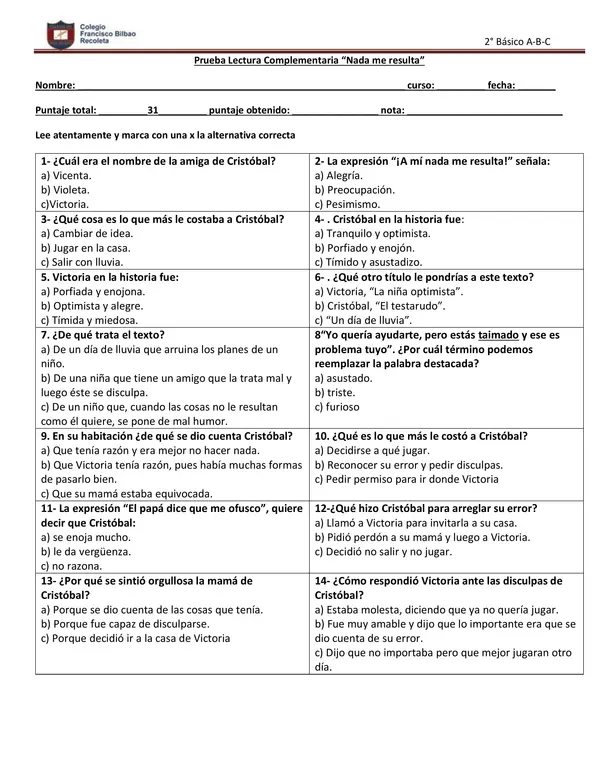 Lectura complementaria 
