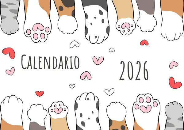 Calendario 2026 🐾🐈