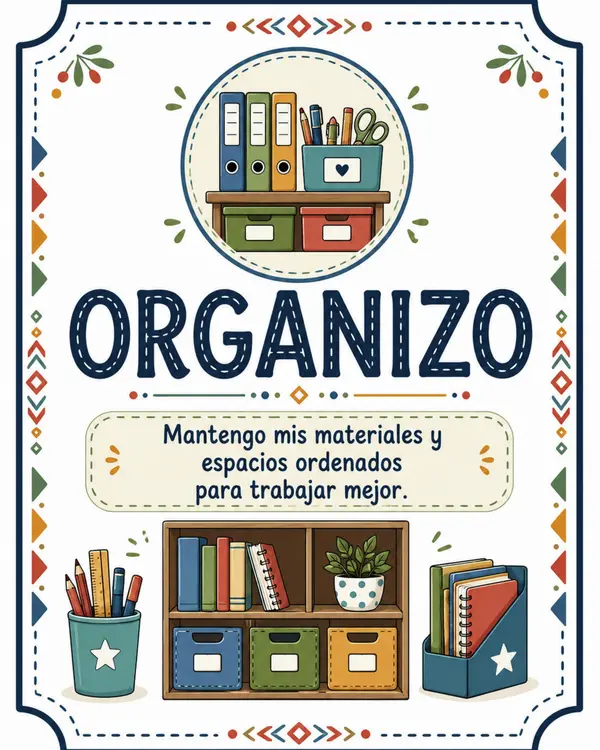 Funciones Ejecutivas para el Aula | Colección de 8 carteles educativos.