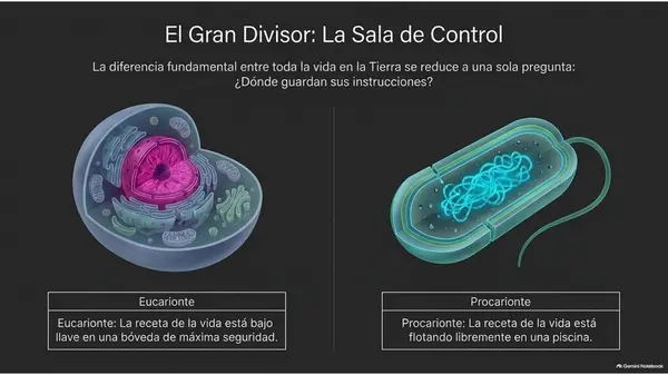 Presentación "Eucarionte y procarionte"