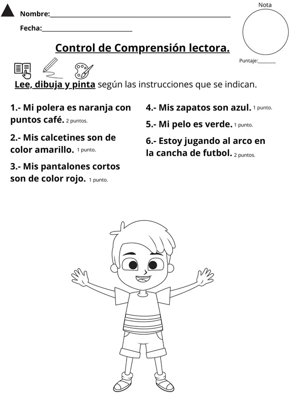 Control de Comprensión Lectora: 4 Versiones Diferenciadas (Estrategia Anti-Copia)