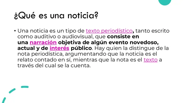 La noticia