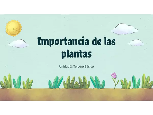 PPT Importancia de las Plantas