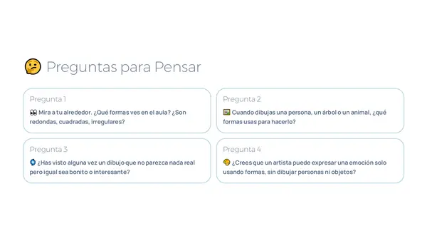 Las Formas en el Arte: Formas Figurativas y No Figurativas – Clase de Artes Visuales 4° Básico