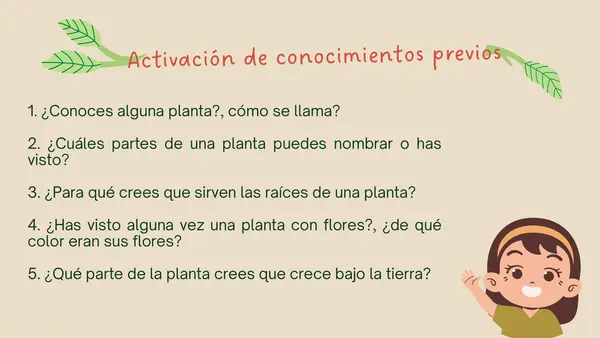 1° básico - Partes de las plantas