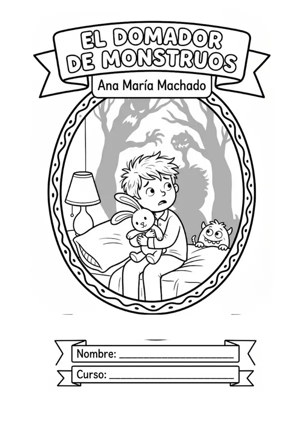 Lapbook "El domador de monstruos" - Plan Lector Creativo