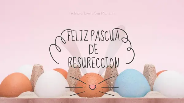 Paso a paso canasta de Pascua