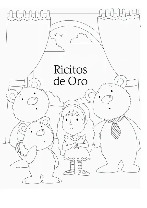 PORTADAS DE CUENTO PARA PINTAR