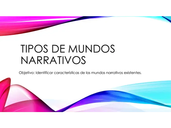 Clase de mundos narrativos