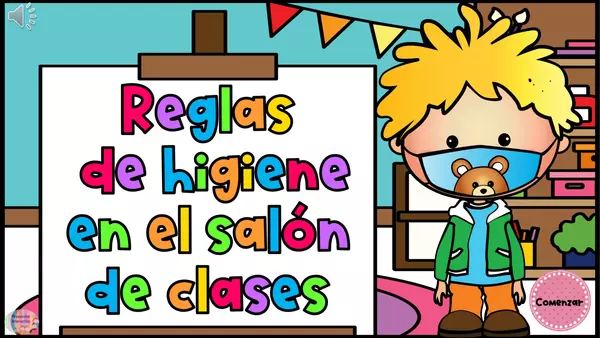 REGLAS DE HIGIENE EN EL SALON DE CLASES 
