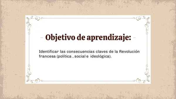 Consecuencias de la revolución francesa 