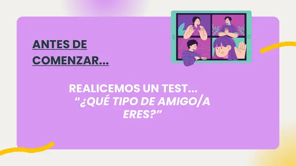 "La amistad" - Orientación 7° básico