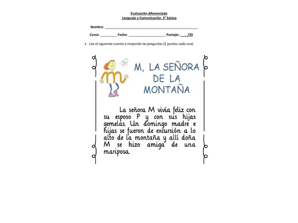 Prueba Lenguaje M y P